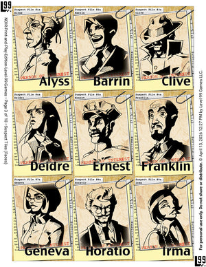 NOIR - Print and Play Edition