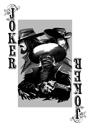 Spooktacular Mask of the Outlander Playing Cards